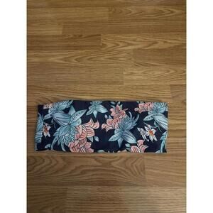 Zaful Floral Bandeau Bikini Top Size Medium